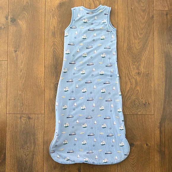 Kyte Baby Vintage Boats Blue Nautical Boats Sleep Sack size M 1.0 tog - Picture 7 of 7